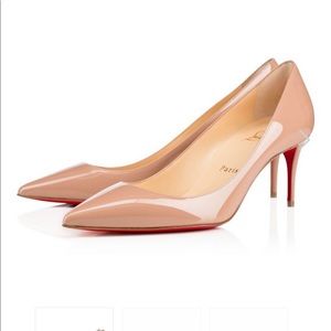 Christian Louboutin nude Kate 70mm